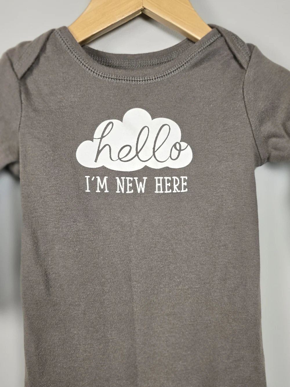 Carter's Grey & White Sheep Jumper, Bib and Bodysuit Set - 5 Piece Bundle